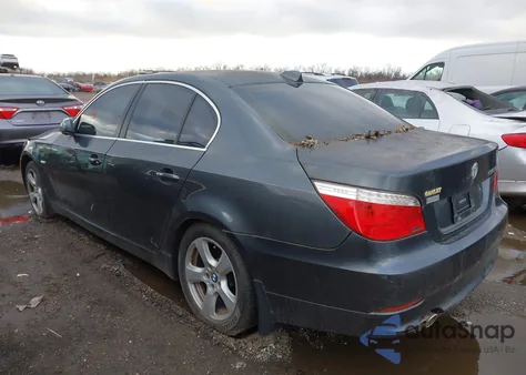 2008 BMW 535Xi z USA, uszkodzony, nr VIN WBANV93518CZ64956